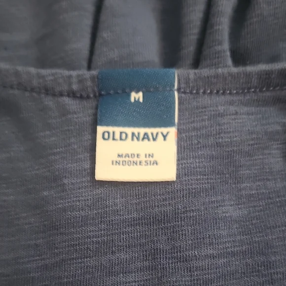 Old Navy Navy Blue Tiered Midi Dress - Picture 5 of 5